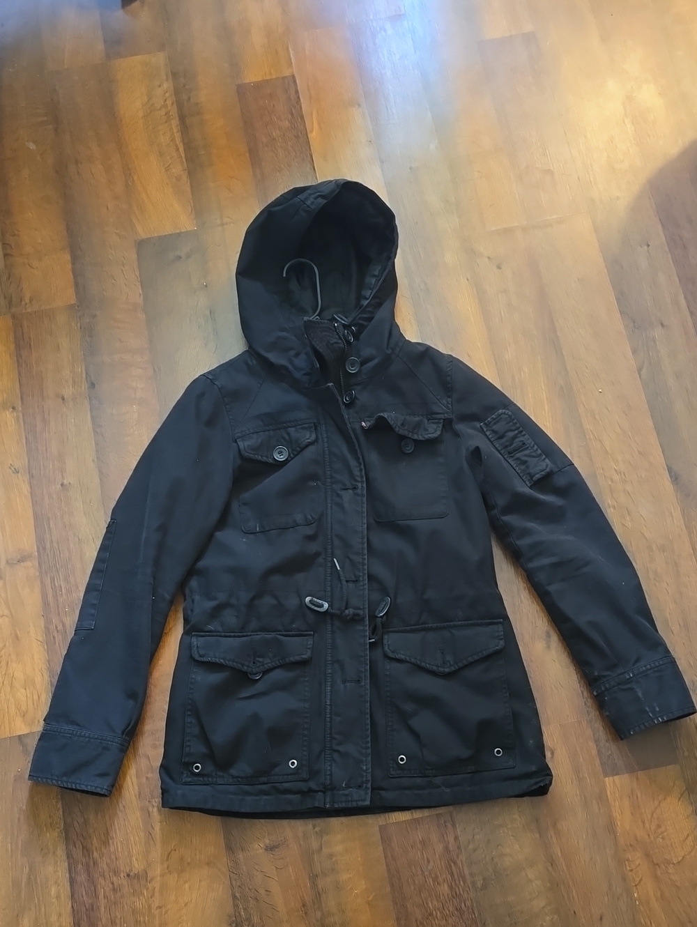Levi Strauss & Co. Utility Jacket Black Size Small